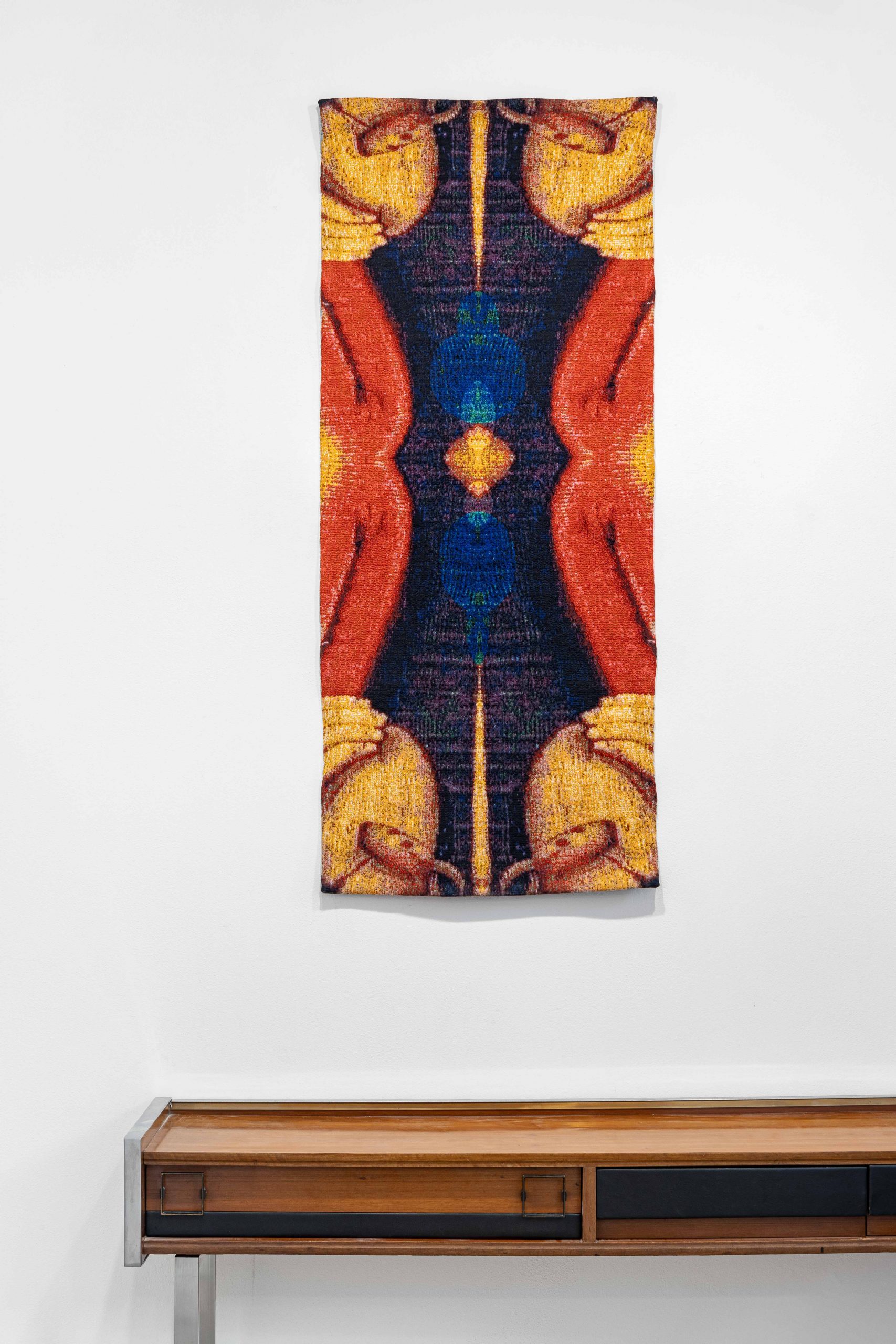 Braman, 2015, tapestry (wool, cotton, silk), 70x195 cm. © Enrico Fiorese